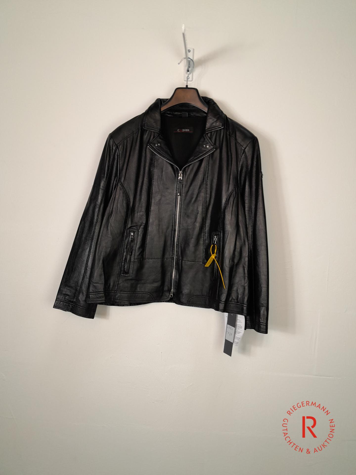 DAMEN LEDERJACKE GRÖSSE 50